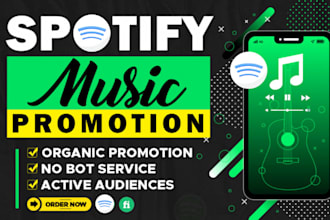 create and run ads to promote your apple,spotify music, spotify album, playlist