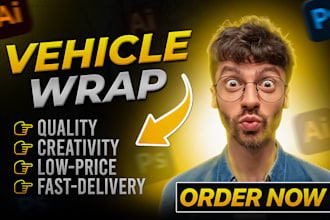 do custom vehicle wrap design, van wrap design and car wrap design