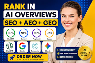 build ai visibility score to rank website in chatgpt, gemini with GEO aeo