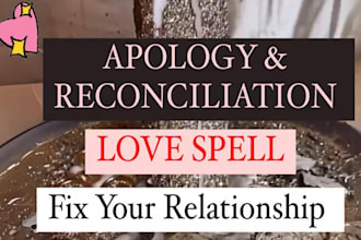 cast strong apology and reconciliation love spell get ex back