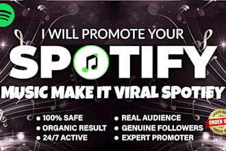 create and run ads to promote your spotify music, spotify album, spotify track