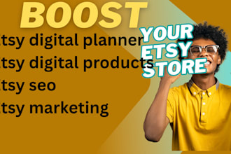 etsy shop, etsy digital planner, etsy product listing, etsy digital planner