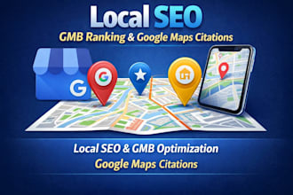 do local SEO for gmb ranking and google maps citations