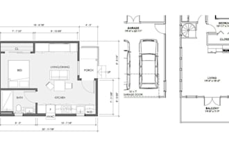design adu, garage conversion, deck and  home renovation plans for city permit