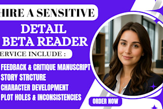 beta read, critique and provide feedback on your romance, fiction novel, memoir