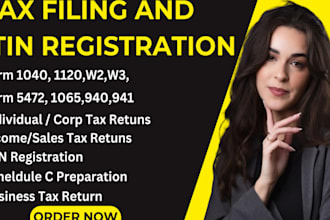 do us tax returns, us tax filing, llc tax, business tax 1120 1040 5472 cpa