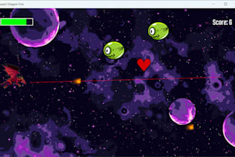 make an amazing 2d game using pygame