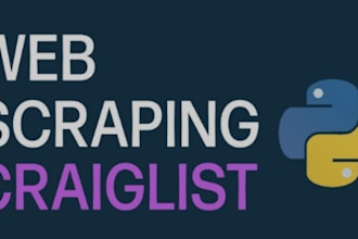 develop craigslist bot, auto listing bot, marketplace bot, python scripting