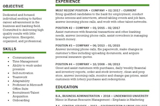 do a final review of your resume