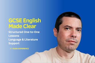 tutor gcse english language and literature with structured lessons