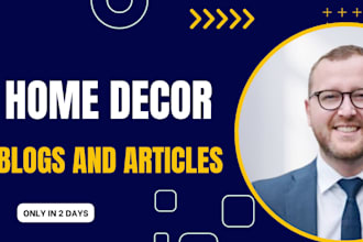 write home decor blogs and articles