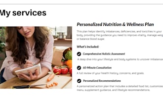 help you lose weight and improve energy with holistic nutrition counseling