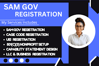 register samgov, cage code, uel, 501c3, set up for uk, usa and canada