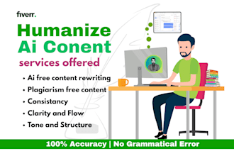 humanize ai content and rewrite ai text naturally