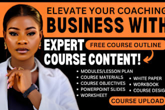 provide elearning course content for ebook online course upload on clickfunnels
