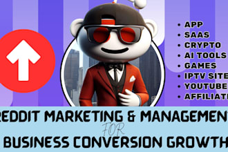 do reddit post for saas business ai website game app onlyfans link with comment