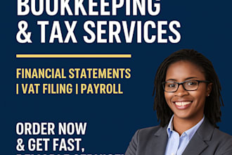 do bookkeeping, financial statements, and tax filing for your business