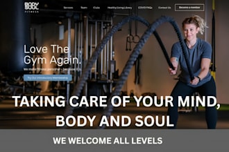 build squarespace fitness website wellness site online coaching personal trainer