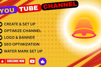 create and set up your youtube channel professionally