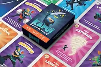 tarot card game design, card box mockup, card box, card illustration, tcg, cards