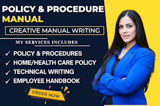write policy and procedures for group homes healthcare and compliances