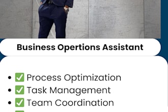 business operations assistant streamlining processes and boosting efficiency