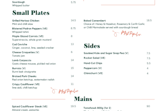 engineer your restaurant menu to boost customer spend