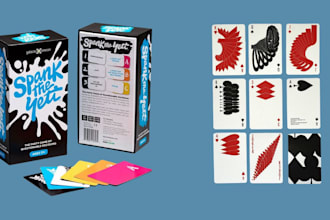 design custom playing card game design card illustration card game template
