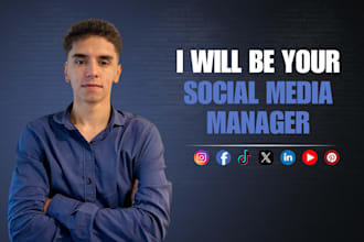 be your social media manager and content creator