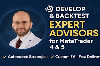 develop and backtest expert advisors for metatrader 4 and 5