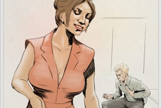draw nsfw illustrations for you