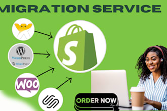 wordpress migration wix to shopify woocommerce transfer wordress clone website