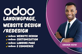 design, redesign odoo website odoo website ecommerce customization odoo theme