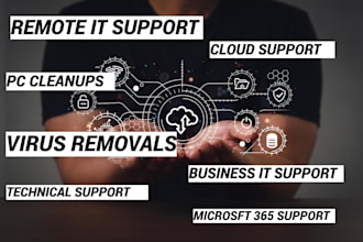 be your IT technical support consultant I fix a wide variety of issues