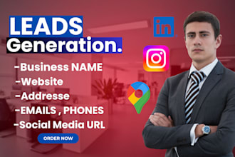 scrape business leads from google maps