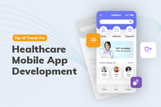 develop hippa complaint ai healthcare telemedicine app, patient app, doctor app