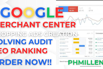 setup and fix google merchant center setup shopping ads campaign