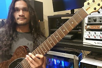 produce and record a guitar solo for your tracks