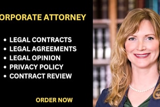 be your contract lawyer and review your lease,employment and business contracts