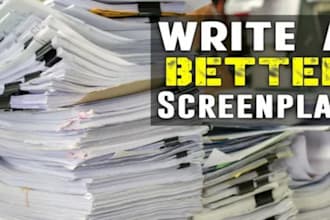 scriptwriter, write movie script, screenplay, screenwriting, tv series, pilot