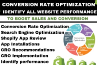 optimize your shopify store for higher conversion and sales, shopify audit