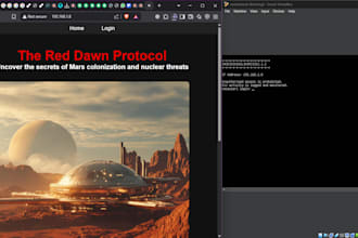 create and solve  capture the flag challenges  for you