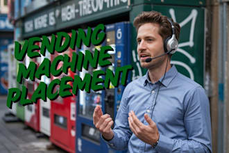 cold calling  high traffic locations for vending machine placement
