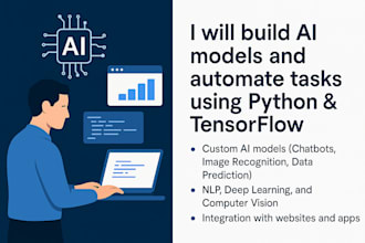build ai models  using python and tensorflow