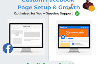 create, optimize, and customize your facebook page with ongoing support