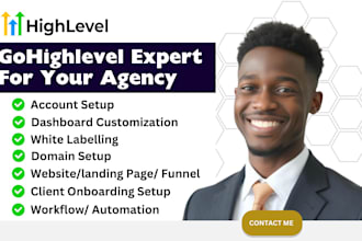 build, customize, manage gohighlevel, ghl white label, crm saas, ghl dashboard