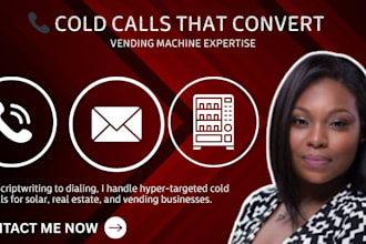 cold calling expert vending machine sales location partnerships