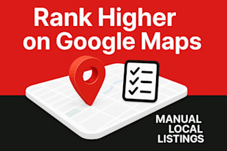 manually build local SEO citations for google maps ranking