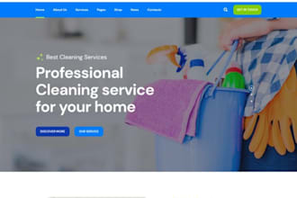 design gutter cleaning website, window cleaning commercial cleaning website