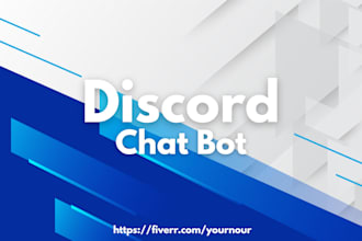 develop a discord bot for you
